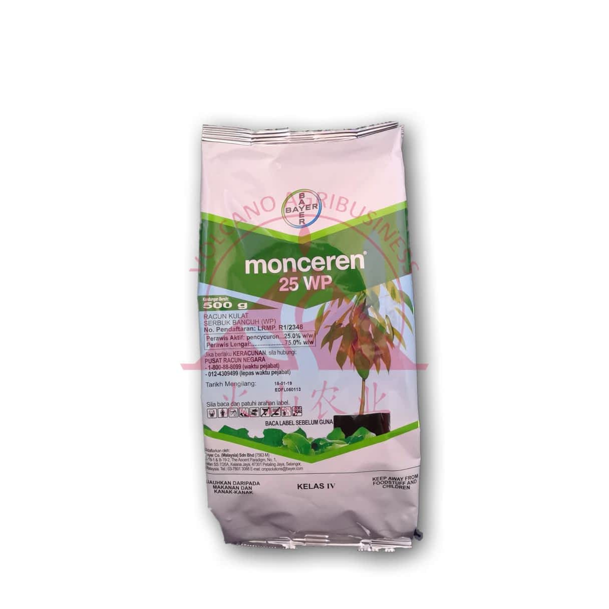 Monceren 25wp 500gm Volcano Agribusiness Sdn Bhd