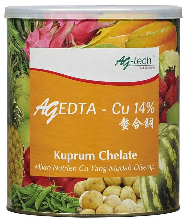 AG EDTA CU 14.0% - 1kg - Volcano Agribusiness Sdn. Bhd.