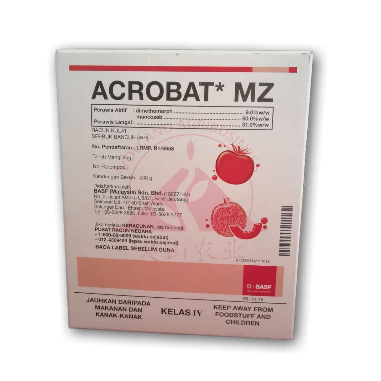 Acrobat MZ u2013 500gm u2013 Volcano Agribusiness Sdn. Bhd.